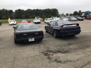 My phone’s camera focused on the right car.